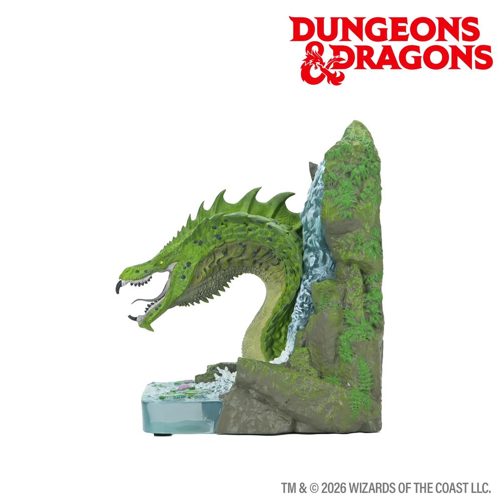 Green Dragon: Dungeons & Dragons Bookends