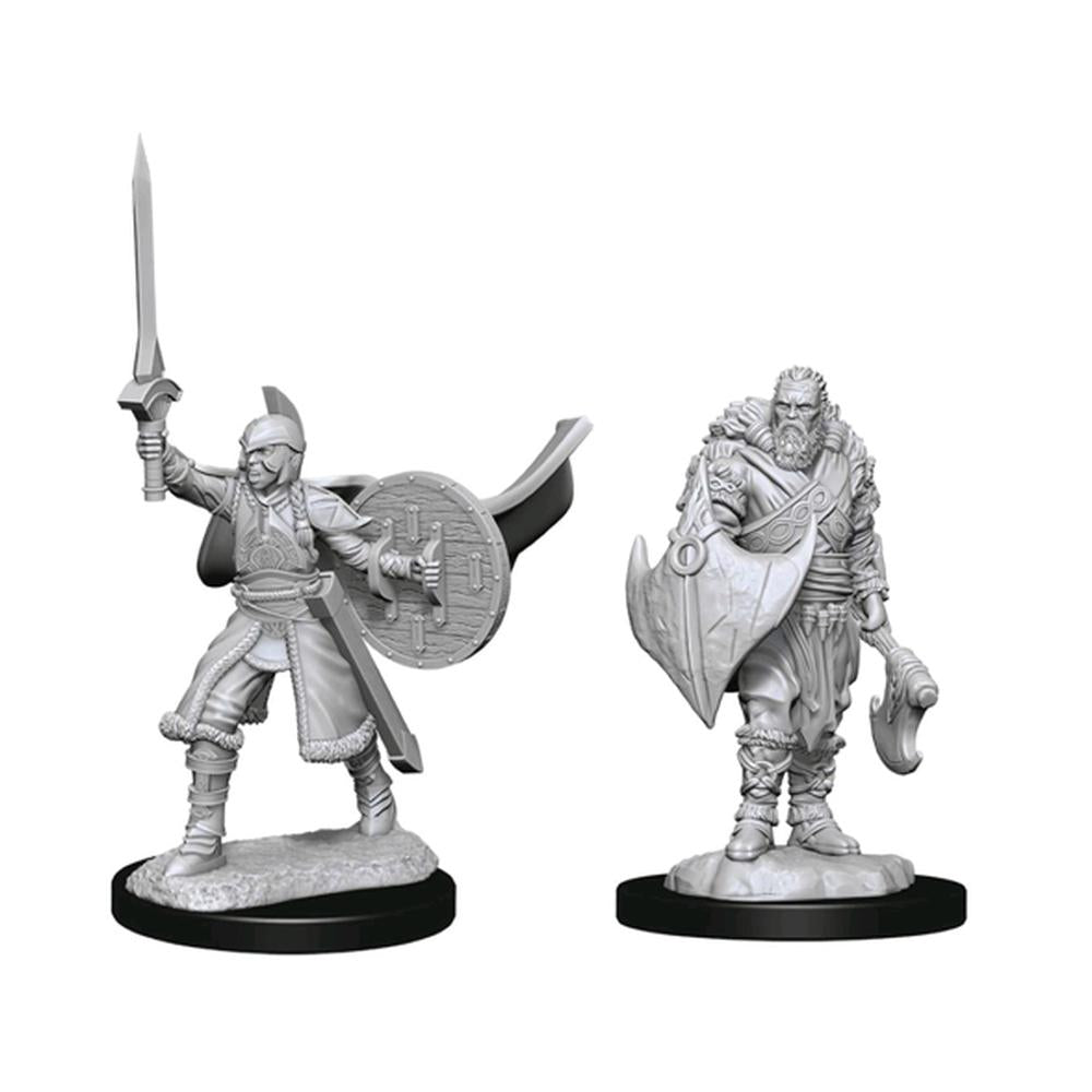 Magic the Gathering Unpainted Miniatures (Wave 14): Figure #5 - Human Berserkers