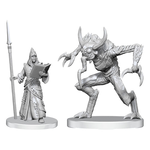 Vloriak (Despoiler Demon) & Demonologist: Pathfinder Battles Deep Cuts Unpainted Miniatures
