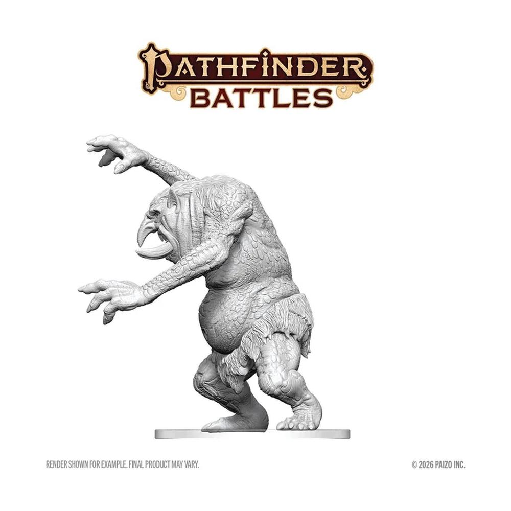 Pathfinder Battles Deep Cuts Unpainted Miniatures: Forest Troll