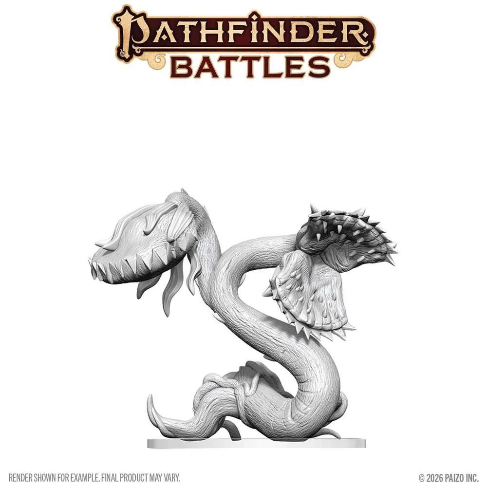 Pathfinder Battles Deep Cuts Unpainted Miniatures: Snapping Flytrap