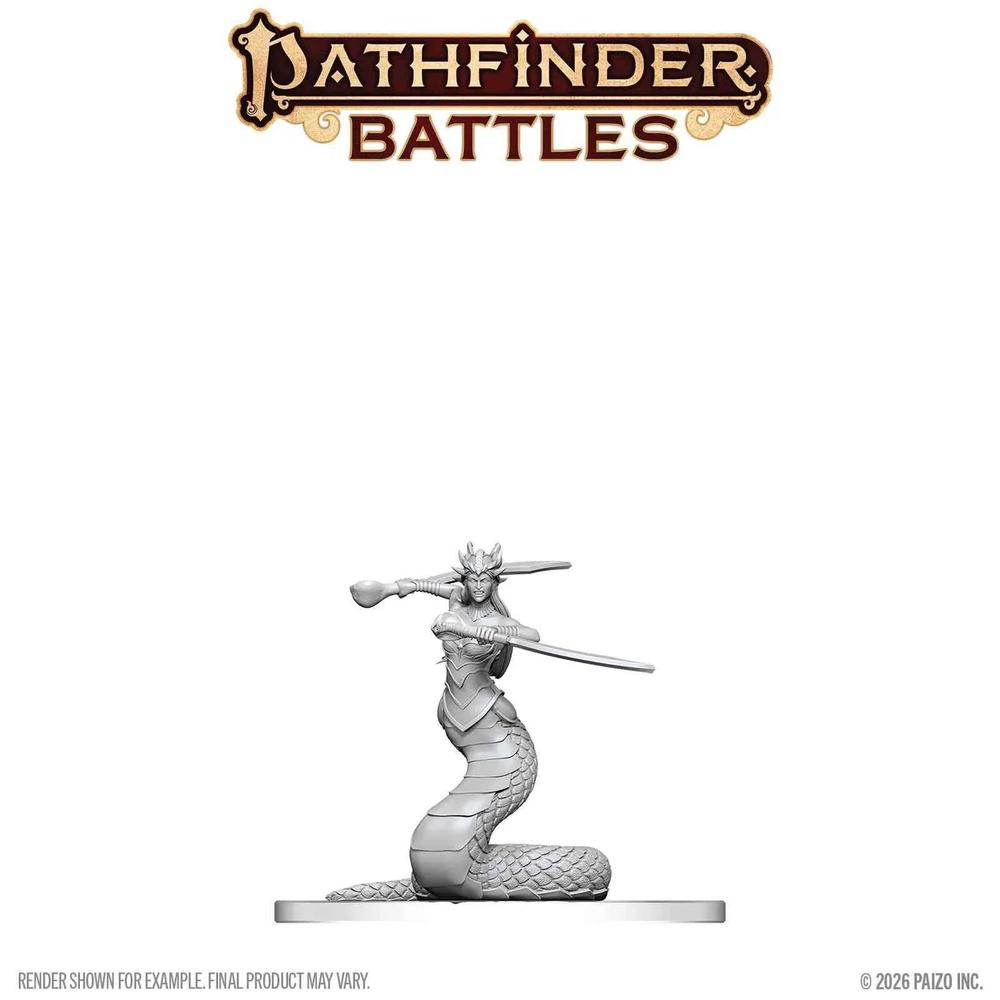 Pathfinder Battles Deep Cuts Unpainted Miniatures: Lamia Matriarch