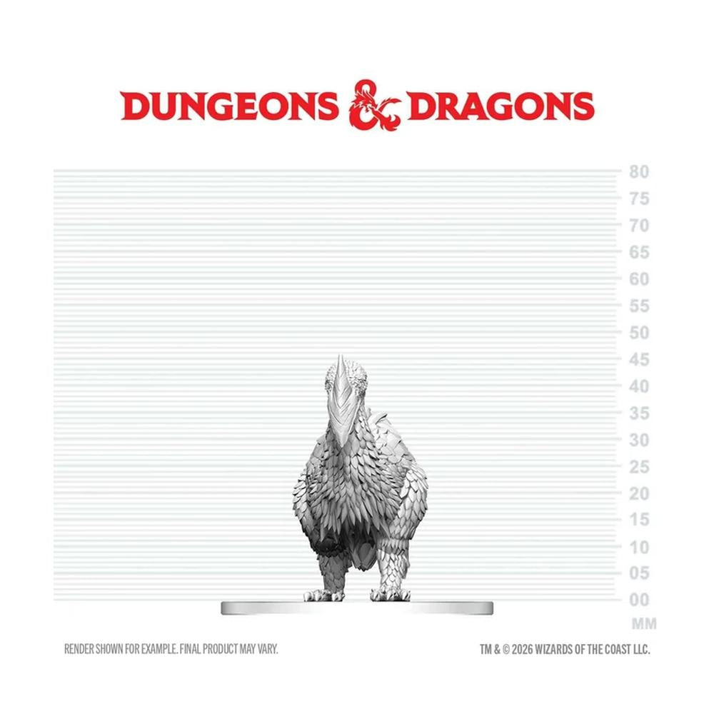 D&D Nolzur's Marvelous Unpainted Miniatures: Axe Beak (W29)