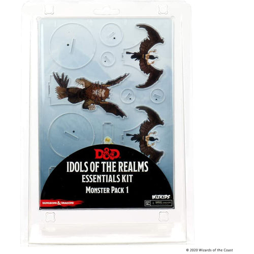 Dungeons & Dragons Idols of the Realms: Essentials 2D Miniatures - Monster Pack #1