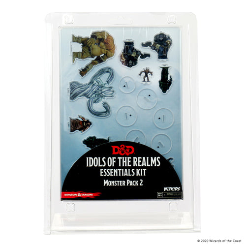 Dungeons & Dragons Idols of the Realms: Essentials 2D Miniatures Pack - Monster Pack #2