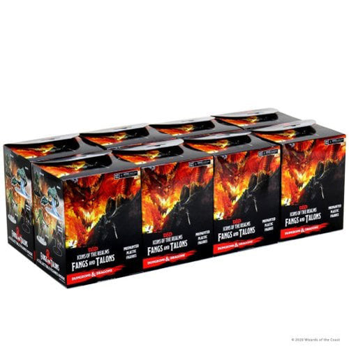 D&D Icons of the Realms Miniatures: Fangs and Talons Booster Brick