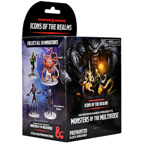 D&D Icons of the Realms Miniatures: Mordenkainen Presents Monsters of the Multiverse Booster Pack