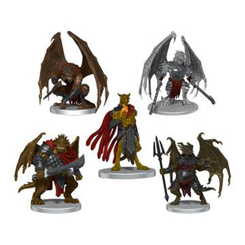 *B Grade* D&D Icons of the Realms Miniatures (Set 25): Draconian Warband