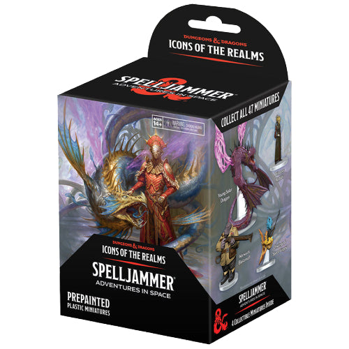 D&D Icons of the Realms Miniatures: Spelljammer: Adventures in Space Booster Pack