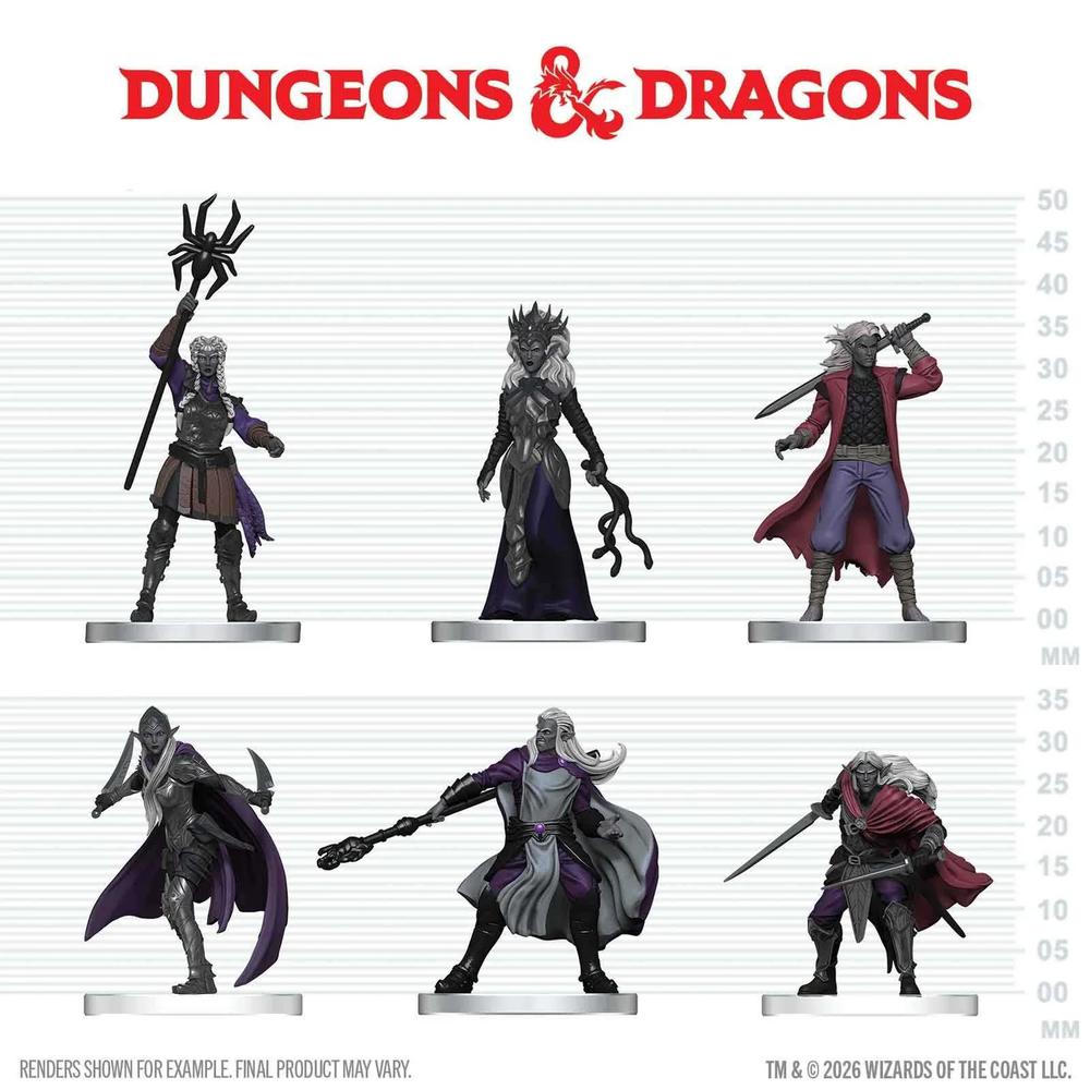 D&D Icons of the Realms: Drow Warband