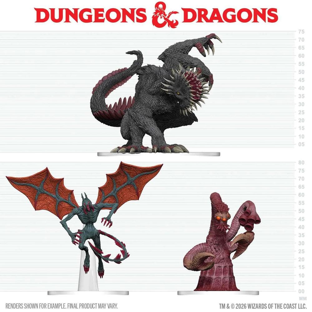 D&D Icons of the Realms: Maddening Monsters of Ravenloft