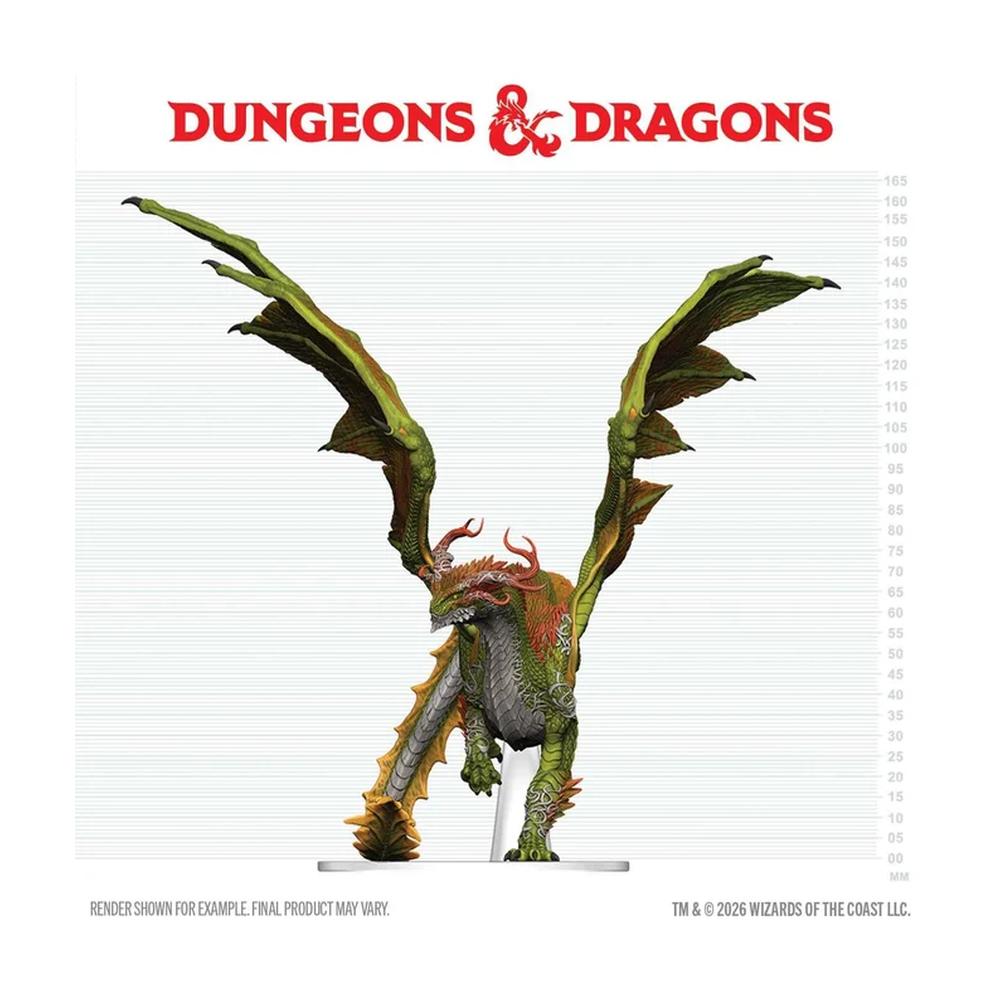 D&D Icons of the Realms: Adult Spirit Dragon Boxed Miniature