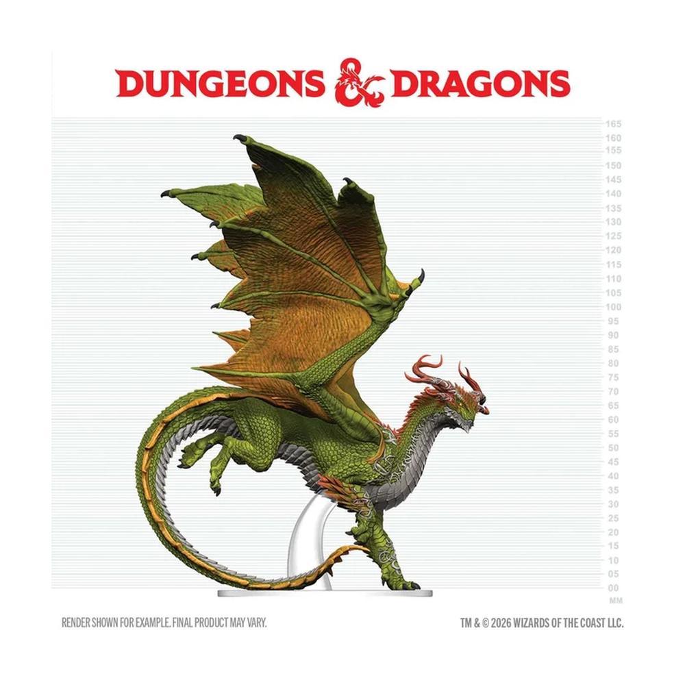 D&D Icons of the Realms: Adult Spirit Dragon Boxed Miniature