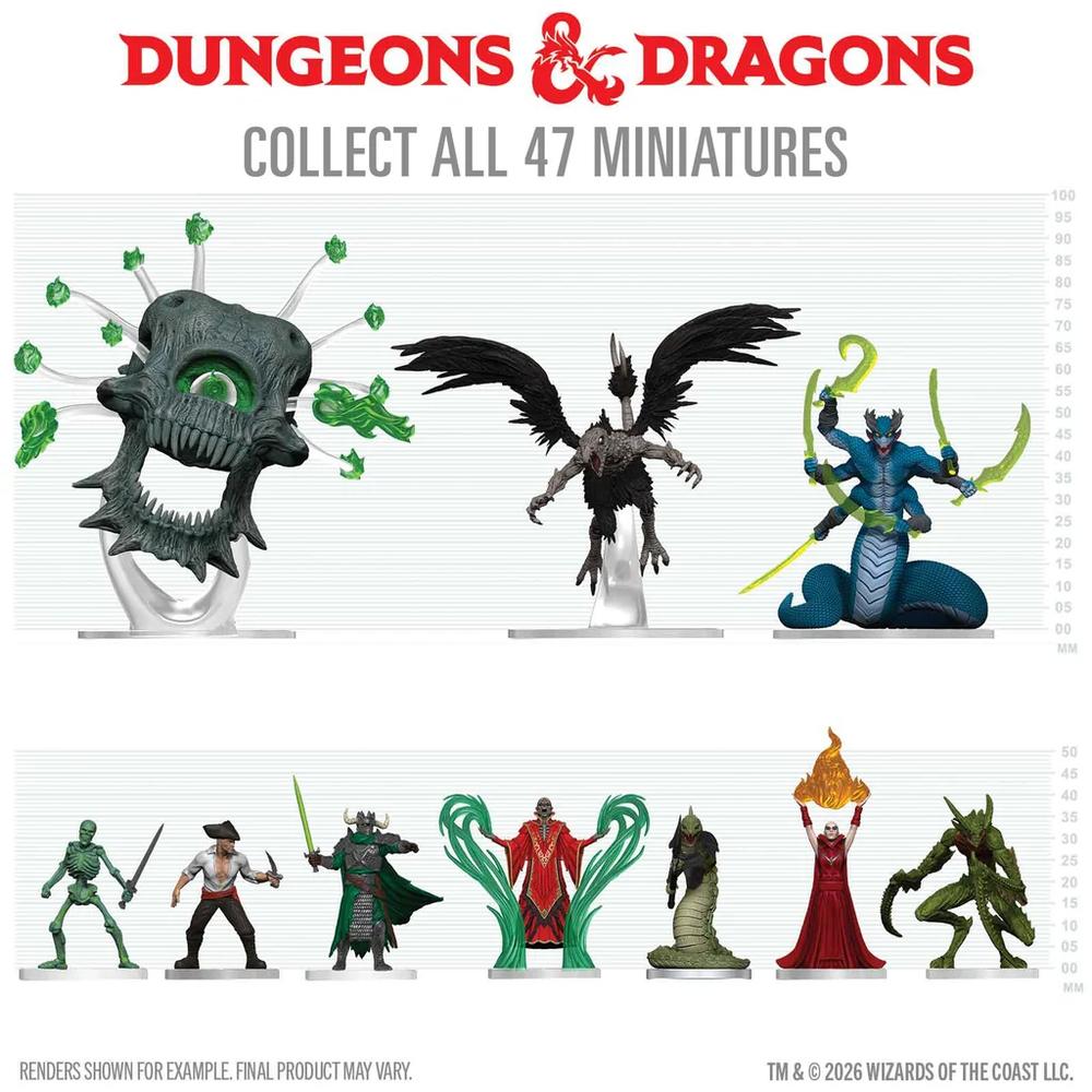 D&D Icons of the Realms: Arcana Unleashed 10ct. Booster Brick (Set 42)