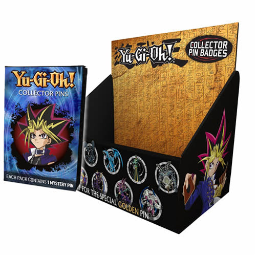 Yu-Gi-Oh! - Mystery Pin Badges (12 Count CDU) - ONE SUPPLIED