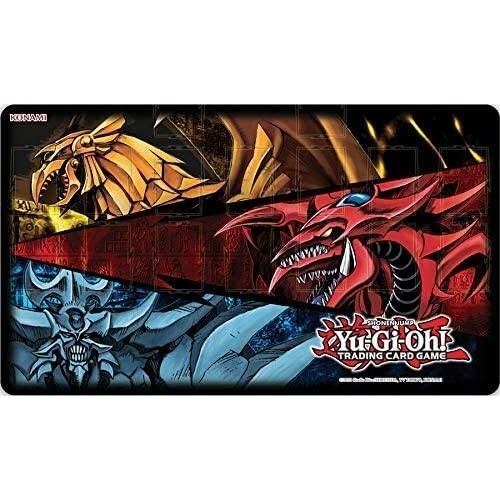 Yu-Gi-Oh! - Slifer, Obelisk & Ra Game Mat
