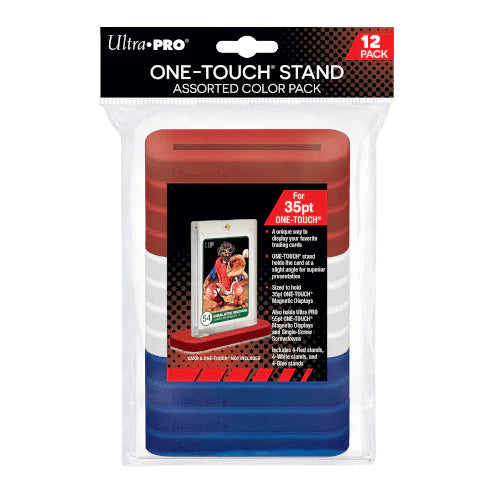 Ultra Pro - 35pt One-Touch Stand Assorted Colour 12 Pack
