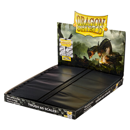 Dragon Shield – 16-Pocket Binder Pages Centerloading 50pk – Non Glare