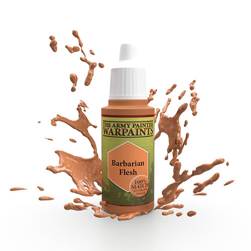 The Army Painter - Warpaint Acrylic - Barbarian Flesh (6 Count)