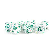 Fanroll - 16mm Resin Polyhedral Dice Set: Recycled Rainbow