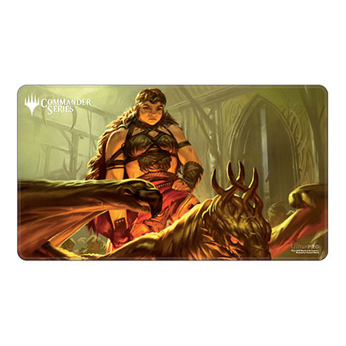 Ultra Pro - Magic: The Gathering - Mono Coloured Stitched Edge Playmat - Magda Brazen Outlaw