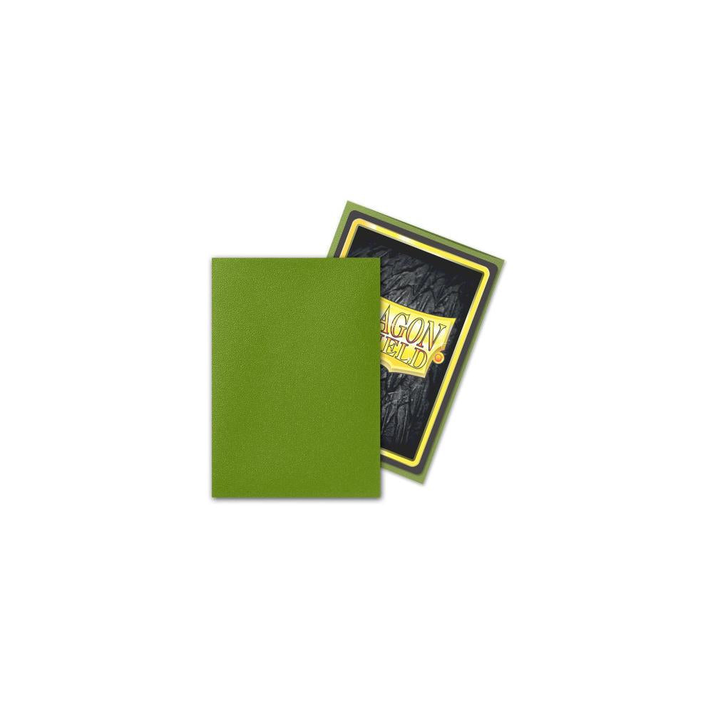 Dragon Shield - Pochettes opaques taille japonaise 60pièces - Olive