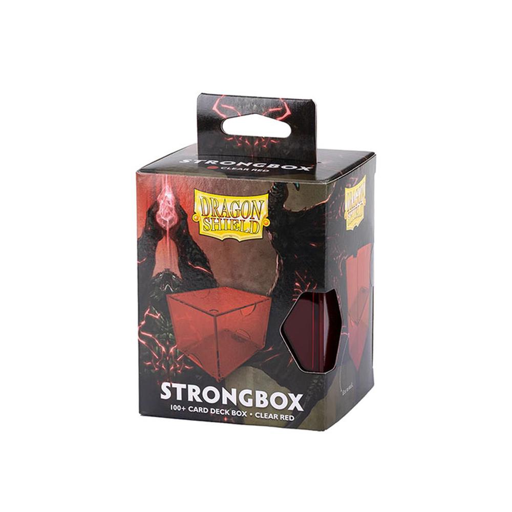 Dragon Shield - Strongbox - Clear Red