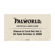 Palworld OFFICIAL CARD GAME - Sleeve & Card Set Vol.1