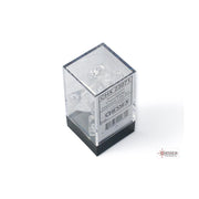 Chessex - Translucent Polyhedral 7 Dice Set - Clear & White