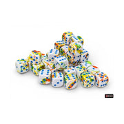 Chessex - Brush 12mm D6 Dice Block - Breezy/Blue