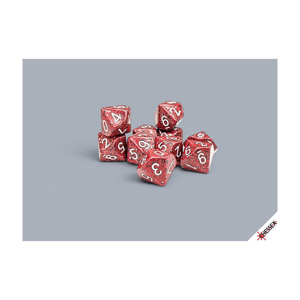 Chessex - Speckled Ten D-10 Set - Lava Stone
