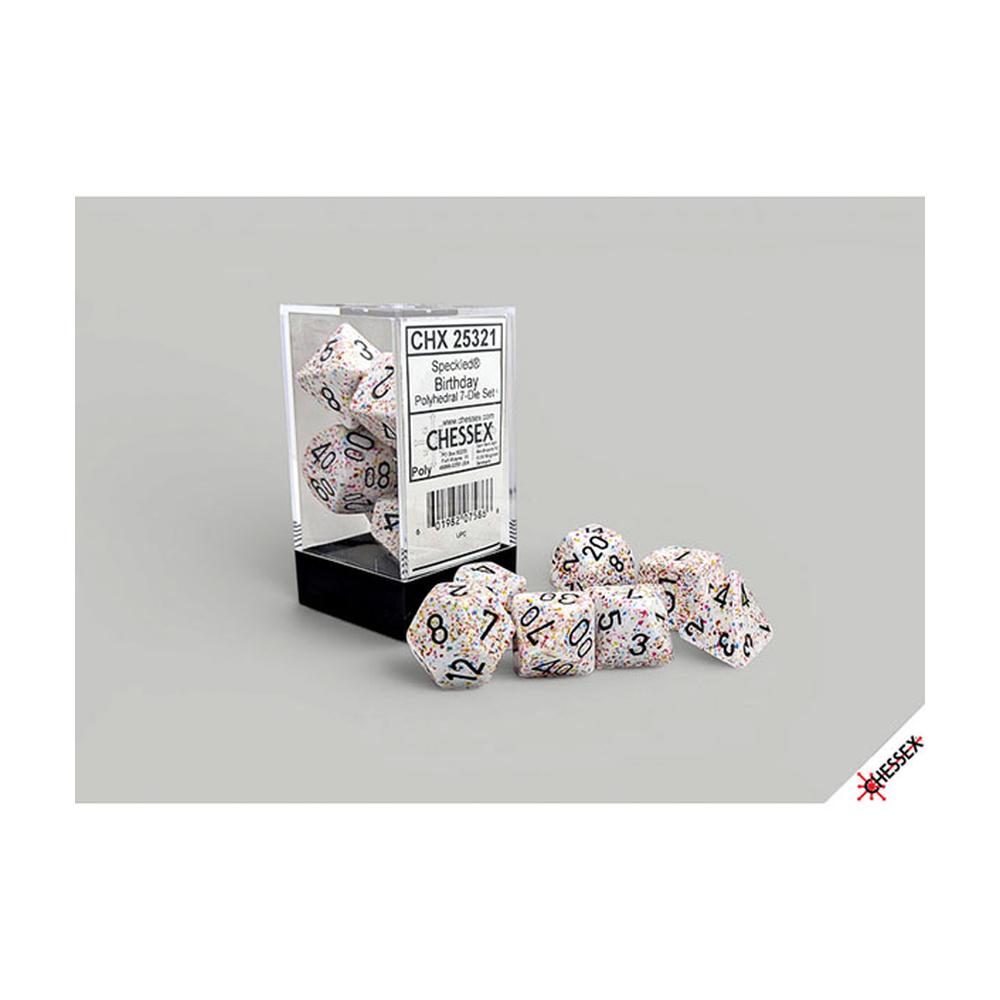 Chessex - Speckled Polyhedral 7-Die Set - Birthday
