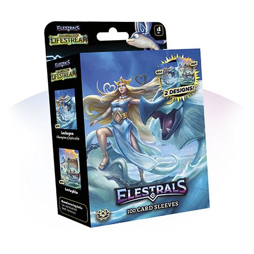 Elestrals TCG - Lifestream Lochagon Champion of Aphrodite Card Sleeves 100pk