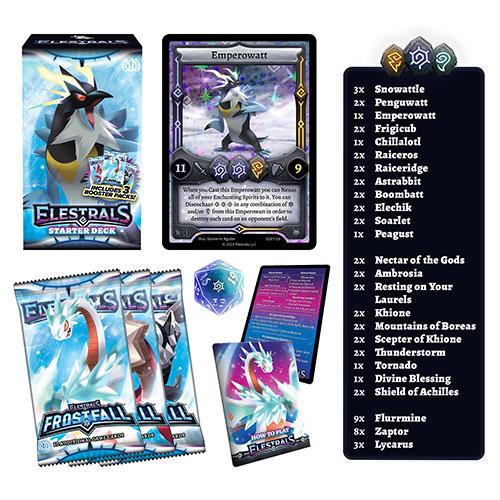 Elestrals TCG - Frostfall Emperowatt Starter Deck