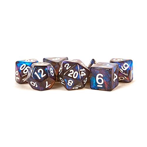 Fanroll - 16mm Acrylic Polyhedral Dice Set: Stardust Galaxy