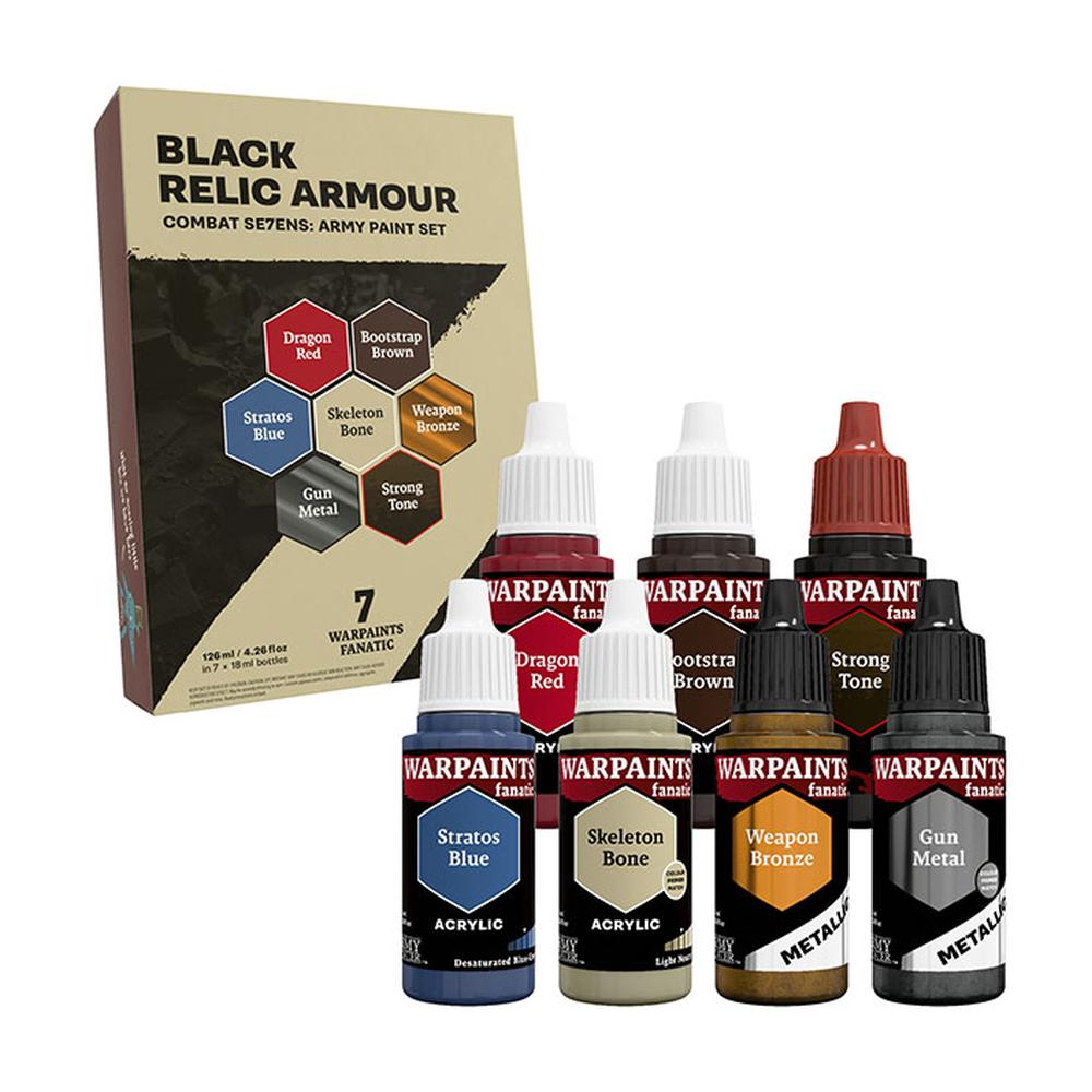The Army Painter - Combat Se7ens Black Relic Armour