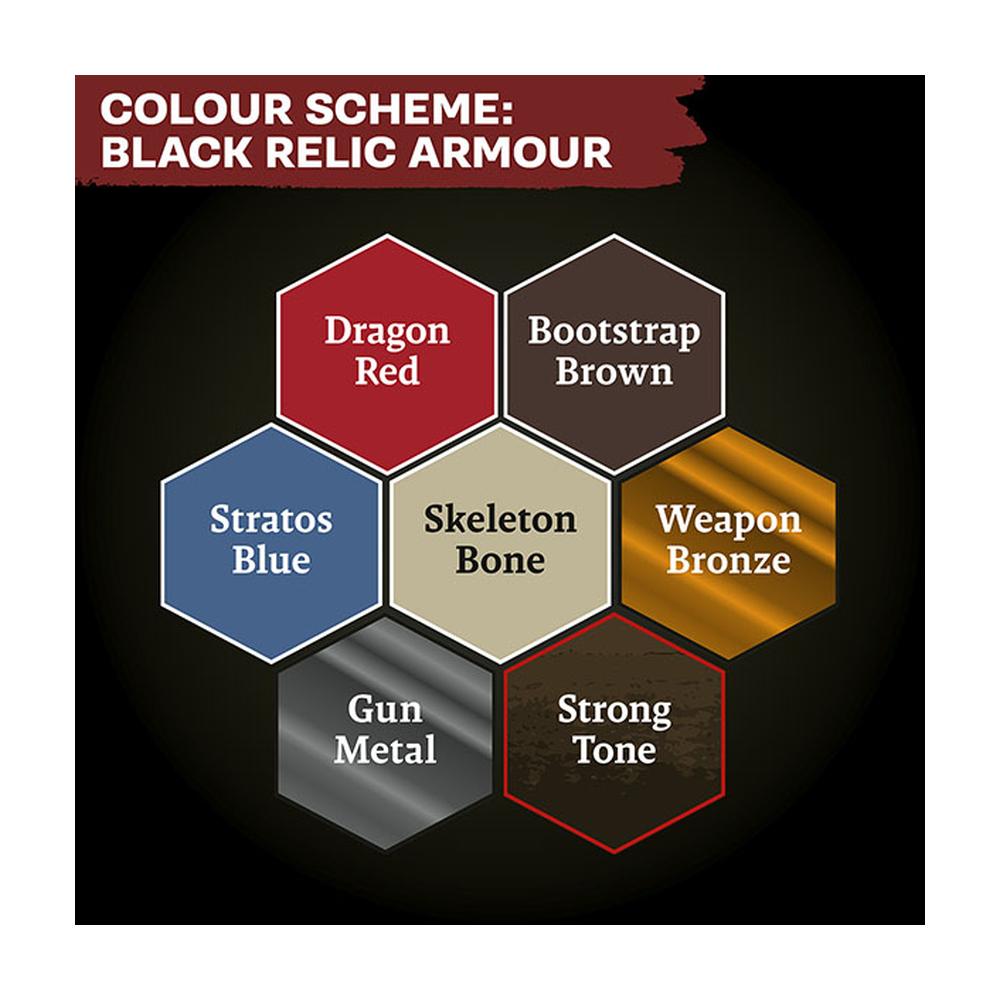 The Army Painter - Combat Se7ens Black Relic Armour