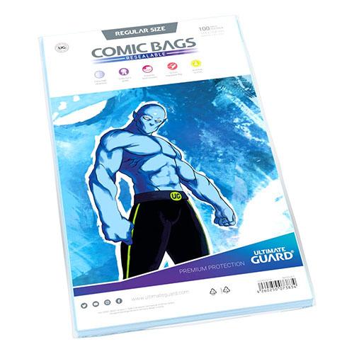 Ultimate Guard - Comic Bags Resealable Regular Size 100pk