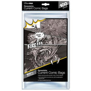Ultra Pro - Comic Bags - Current Size Re-Sealable 100 Bags