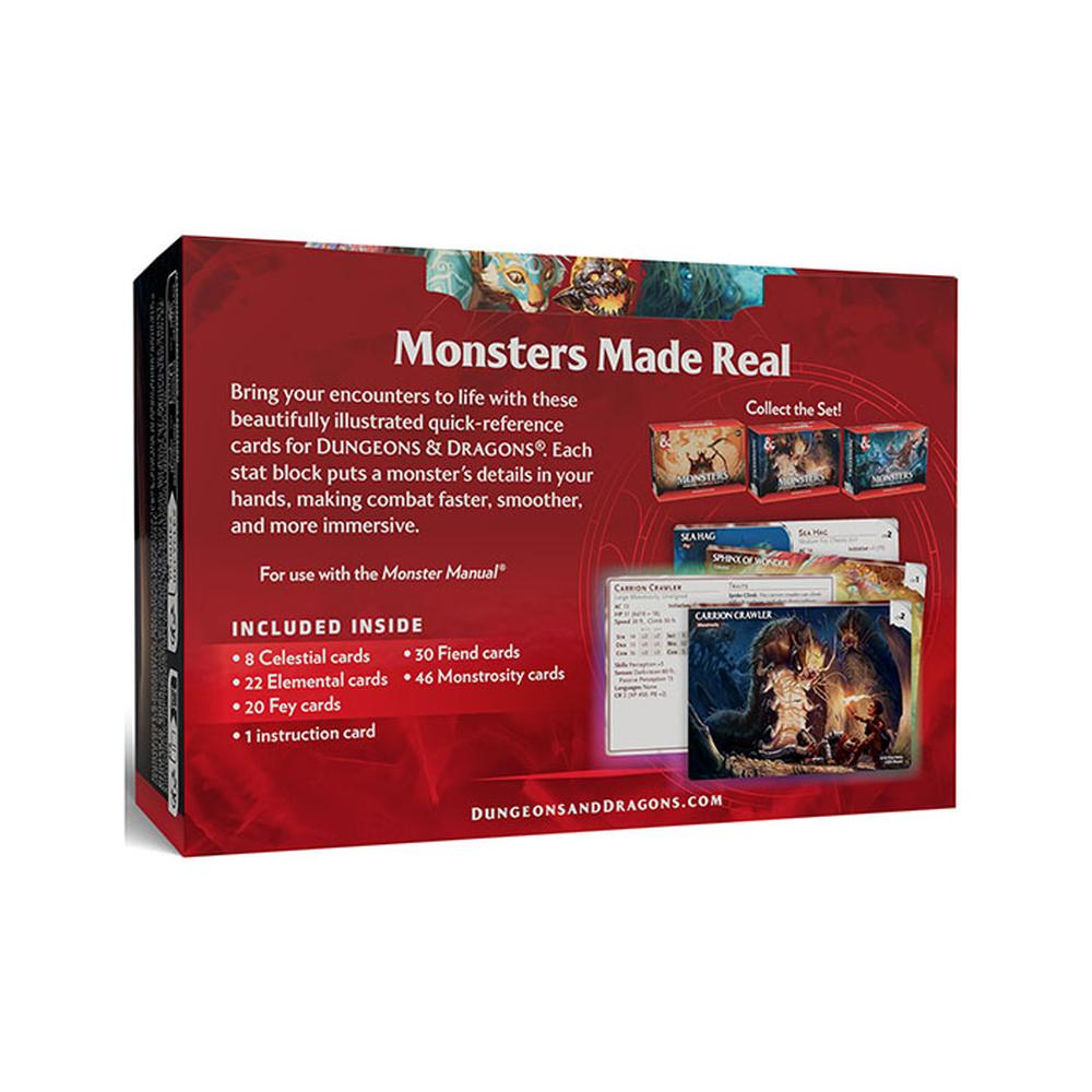 Dungeons & Dragons - Monster Cards: Mystical and Menacing CR 0-5