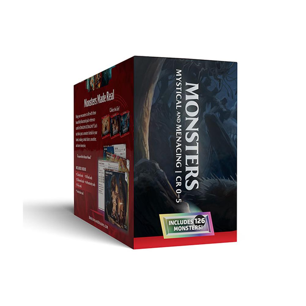 Dungeons & Dragons - Monster Cards: Mystical and Menacing CR 0-5
