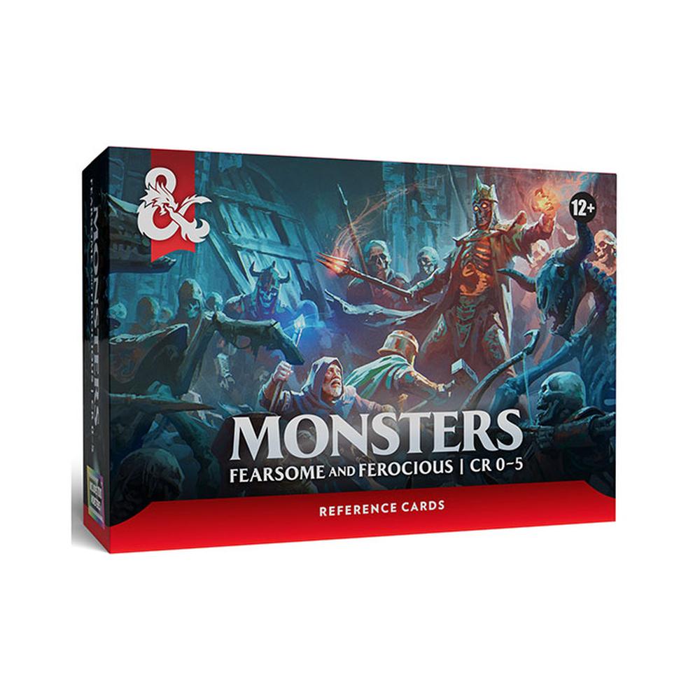 Dungeons & Dragons - Monster Cards: Fearsome and Ferocious CR 0-5