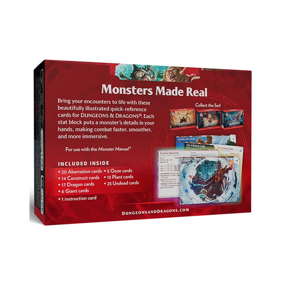 Dungeons & Dragons - Monster Cards: Fearsome and Ferocious CR 0-5