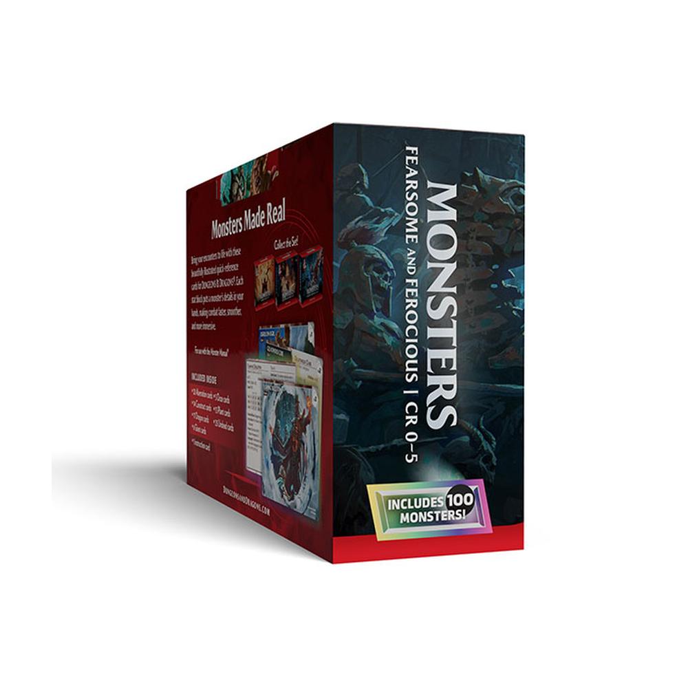 Dungeons & Dragons - Monster Cards: Fearsome and Ferocious CR 0-5