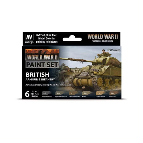 WWII British Armour & Infantry