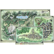 Curse of Strahd - Map Set (24"x16", 9"x12", 8"x13")
