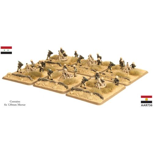 Flames of War: Egyptian/Syrian - 120mm Mortar Platoon
