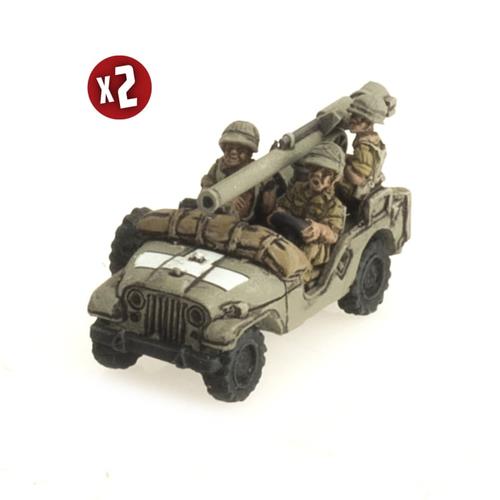 Flames of War: Israeli - Anti-tank Jeep Platoon