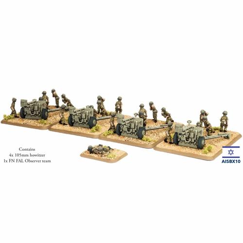 Flames of War: Israeli - 105mm Artillery Battery