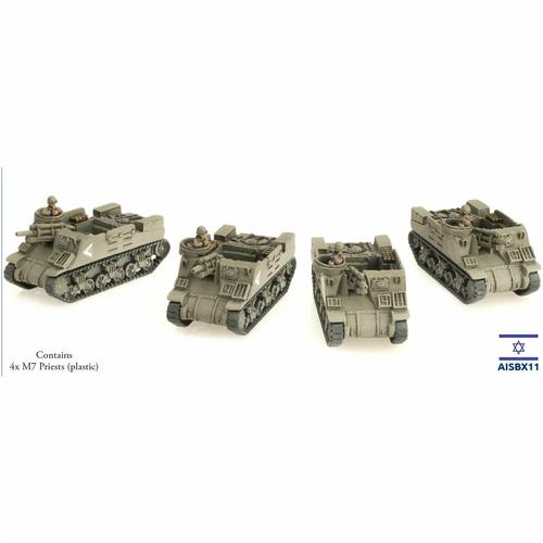 Flames of War: Israeli - M7 Priest Artillery Battery